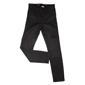NWOT Adriano Goldschmied Alexxi Slim High Rise Vintage Slim Black Jean (Size 25)